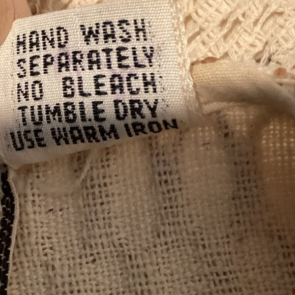 Cotton Plaid Patchwork Waistcoat Vest BOHO Sz L by Speed Limit MPH 262H - Picture 9 of 9